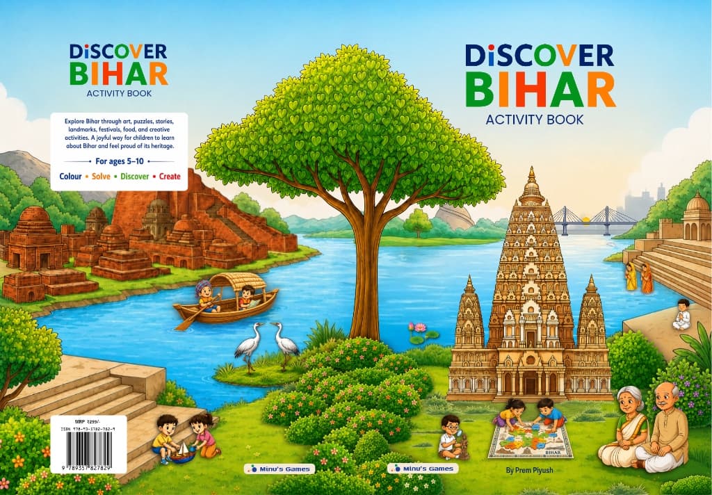 Inside the Discover Bihar Activity Book